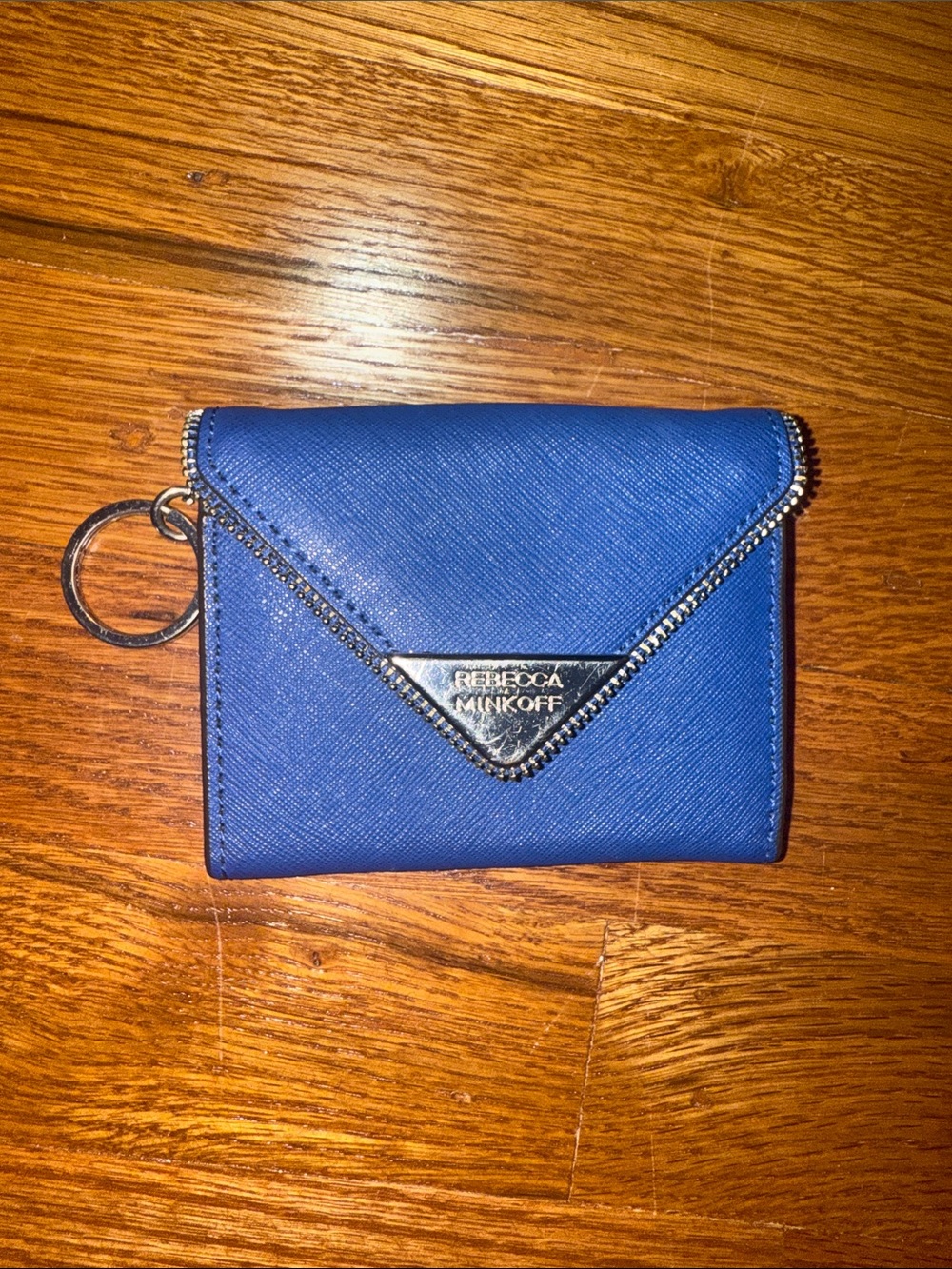 Rebecca Minkoff Blue Envelope Card Case